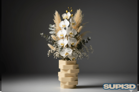 3D Luxury Vase 032