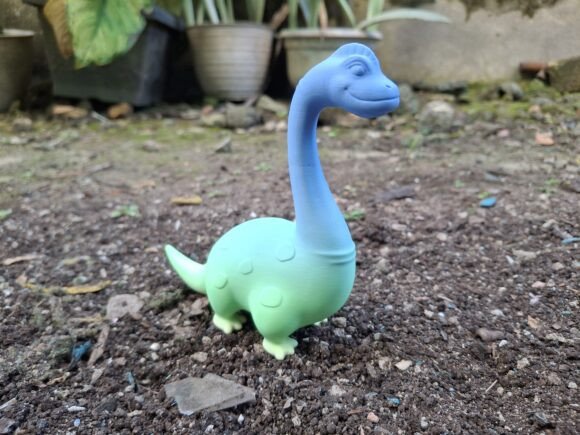 Brontosaurus 3D Print Model