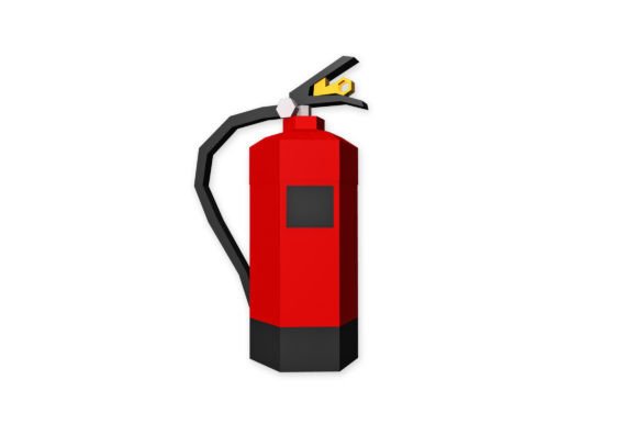 DIY Fire Extinguisher - 3D Papercraft: A Creative and Practical Approach to Safety