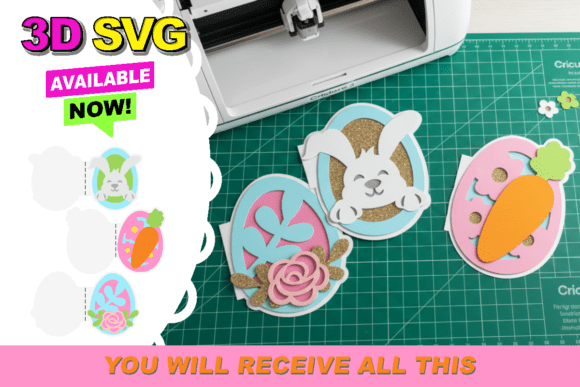Easter Egg Card 3D SVG: A Creative Tool for Digital and Physical Crafting