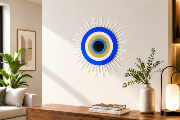 Evil Eye Trophy - 3d Papercraft