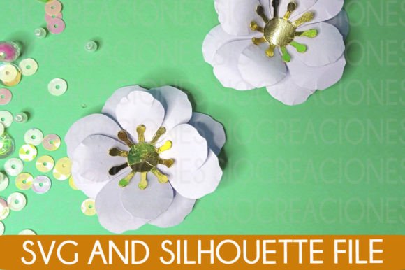 Flower, Spring 3D SVG: A Versatile Design for Creative Projects