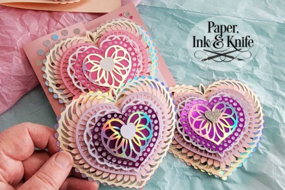 Heart 3D Ornament and Cards: A Strategic Craft for Creative Expression
